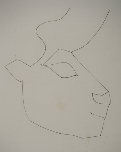 Pablo PICASSO : Carmen, le taurea, Gravure originale (photo de détail 3) - Crédit photo : Galerie Art.Paris