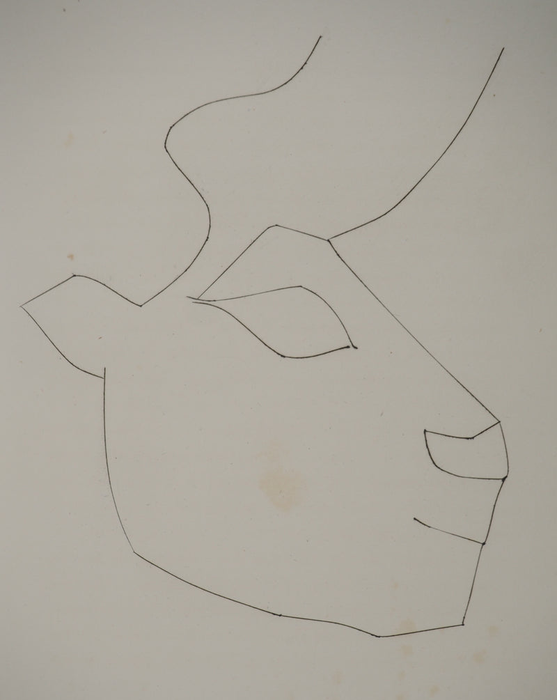 Pablo PICASSO : Carmen, le taurea, Gravure originale (photo de détail 3) - Crédit photo : Galerie Art.Paris