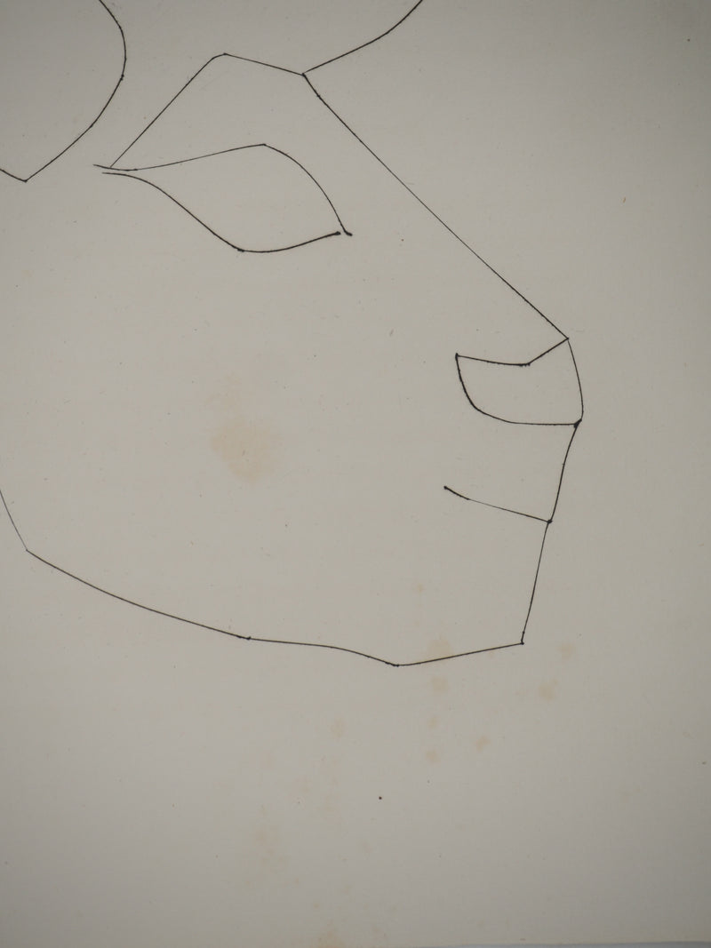 Pablo PICASSO : Carmen, le taurea, Gravure originale (photo de détail 4) - Crédit photo : Galerie Art.Paris