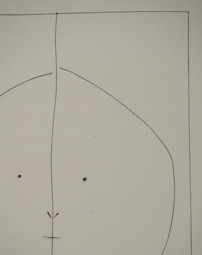 Pablo PICASSO : Carmen, le visage ron, Gravure originale (photo de détail 5) - Crédit photo : Galerie Art.Paris