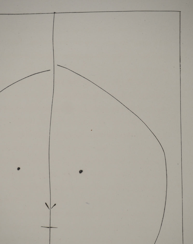 Pablo PICASSO : Carmen, le visage ron, Gravure originale (photo de détail 5) - Crédit photo : Galerie Art.Paris