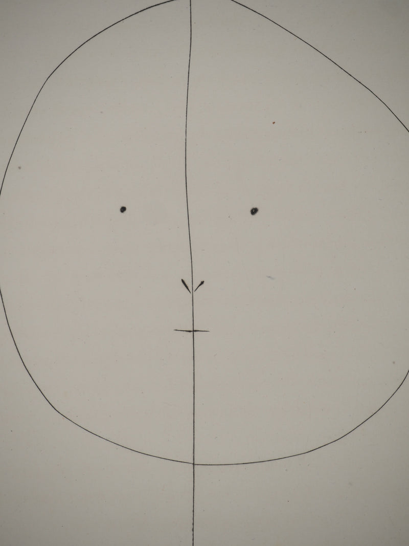 Pablo PICASSO : Carmen, le visage ron, Gravure originale (photo de détail 6) - Crédit photo : Galerie Art.Paris