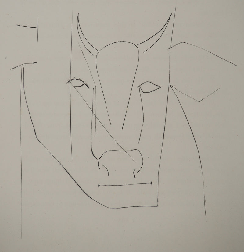 Pablo PICASSO : Carmen, les cornes du taurea, Gravure originale (photo de détail 3) - Crédit photo : Galerie Art.Paris