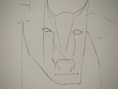 Pablo PICASSO : Carmen, les cornes du taurea, Gravure originale (photo de détail 4) - Crédit photo : Galerie Art.Paris