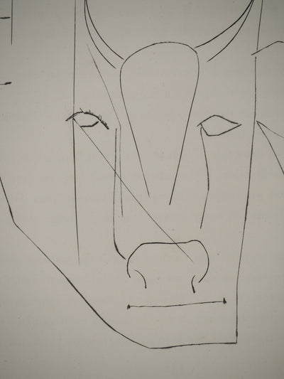 Pablo PICASSO : Carmen, les cornes du taurea, Gravure originale (photo de détail 6) - Crédit photo : Galerie Art.Paris