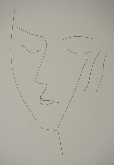 Pablo PICASSO : Carmen, portrait de femm, Gravure originale (photo de détail 3) - Crédit photo : Galerie Art.Paris