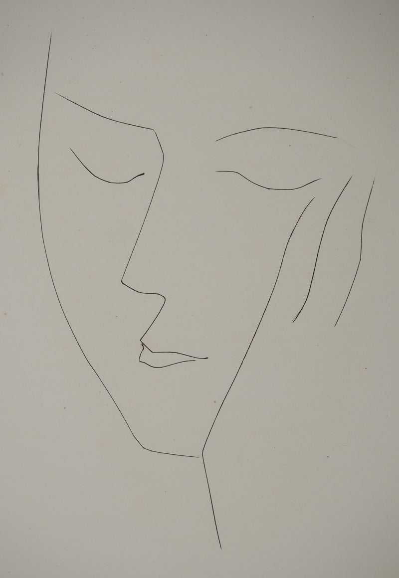 Pablo PICASSO : Carmen, portrait de femm, Gravure originale (photo de détail 3) - Crédit photo : Galerie Art.Paris