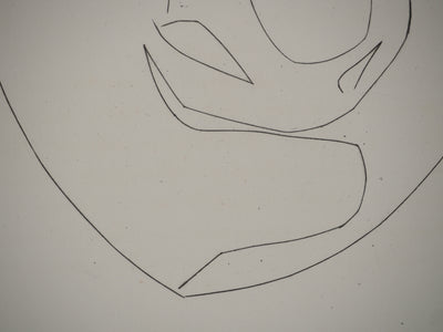 Pablo PICASSO : Carmen, le visage du taurea, Gravure originale (photo de détail 7) - Crédit photo : Galerie Art.Paris