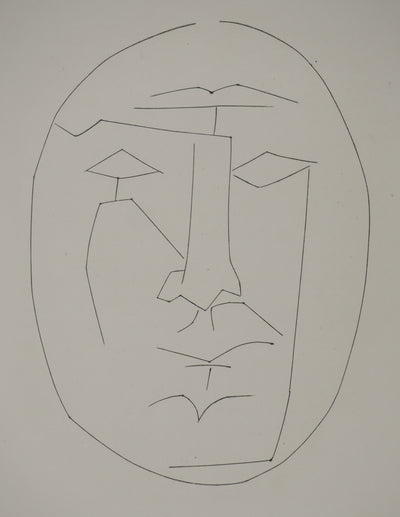 Pablo PICASSO : Carmen, le visage oval, Gravure originale (photo de détail 3) - Crédit photo : Galerie Art.Paris