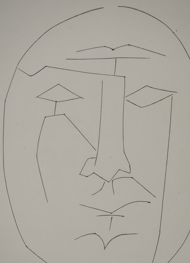 Pablo PICASSO : Carmen, le visage oval, Gravure originale (photo de détail 4) - Crédit photo : Galerie Art.Paris