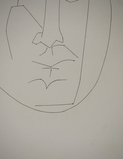 Pablo PICASSO : Carmen, le visage oval, Gravure originale (photo de détail 6) - Crédit photo : Galerie Art.Paris