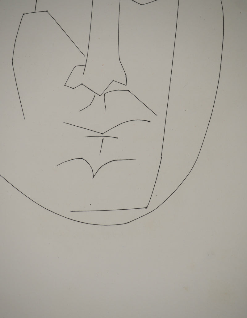 Pablo PICASSO : Carmen, le visage oval, Gravure originale (photo de détail 6) - Crédit photo : Galerie Art.Paris