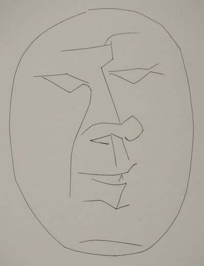 Pablo PICASSO : Carmen, le visage sourian, Gravure originale (photo de détail 3) - Crédit photo : Galerie Art.Paris