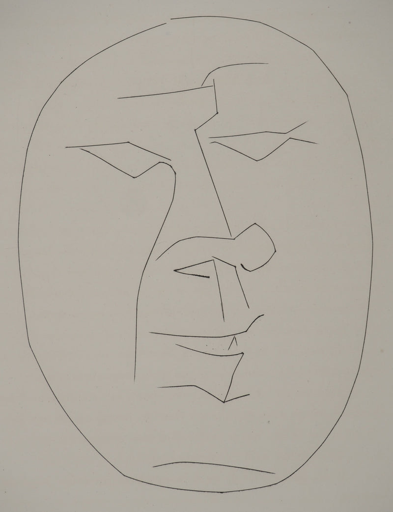 Pablo PICASSO : Carmen, le visage sourian, Gravure originale (photo de détail 3) - Crédit photo : Galerie Art.Paris