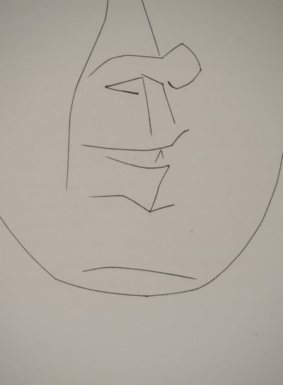 Pablo PICASSO : Carmen, le visage sourian, Gravure originale (photo de détail 4) - Crédit photo : Galerie Art.Paris