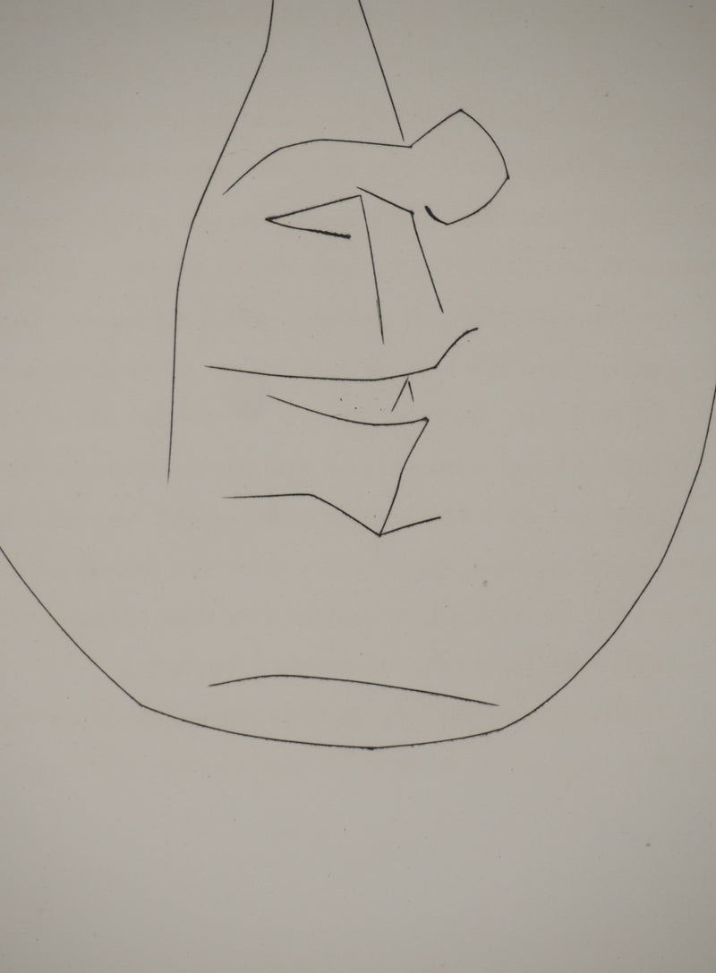 Pablo PICASSO : Carmen, le visage sourian, Gravure originale (photo de détail 4) - Crédit photo : Galerie Art.Paris