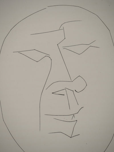Pablo PICASSO : Carmen, le visage sourian, Gravure originale (photo de détail 5) - Crédit photo : Galerie Art.Paris