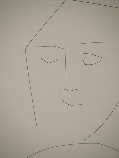 Pablo PICASSO : Carmen, le visage paisibl, Gravure originale (photo de détail 4) - Crédit photo : Galerie Art.Paris
