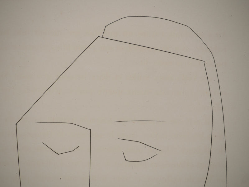 Pablo PICASSO : Carmen, le visage paisibl, Gravure originale (photo de détail 7) - Crédit photo : Galerie Art.Paris
