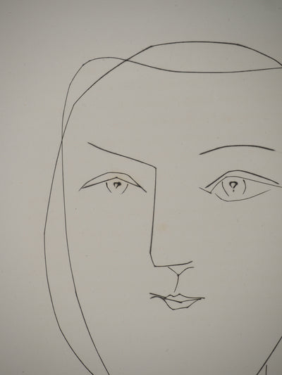 Pablo PICASSO : Carmen, le regard de la jeune fill, Gravure originale (photo de détail 5) - Crédit photo : Galerie Art.Paris