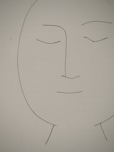 Pablo PICASSO : Carmen, la femme endormi, Gravure originale (photo de détail 4) - Crédit photo : Galerie Art.Paris