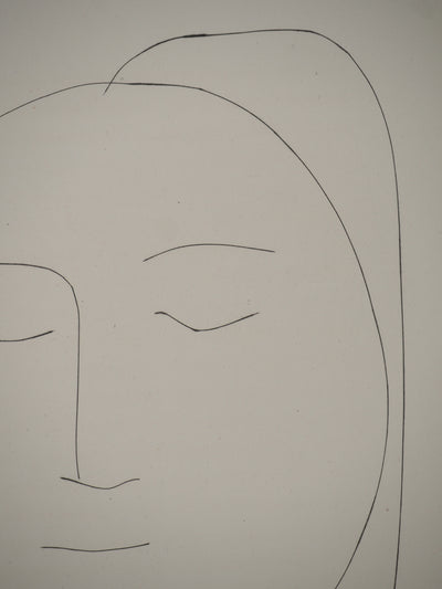 Pablo PICASSO : Carmen, la femme endormi, Gravure originale (photo de détail 5) - Crédit photo : Galerie Art.Paris