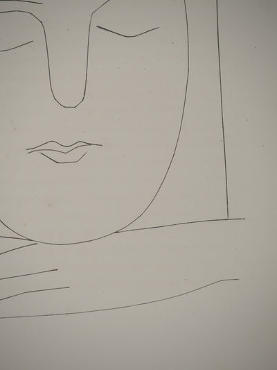 Pablo PICASSO : Carmen, la jeune dormeus, Gravure originale (photo de détail 5) - Crédit photo : Galerie Art.Paris