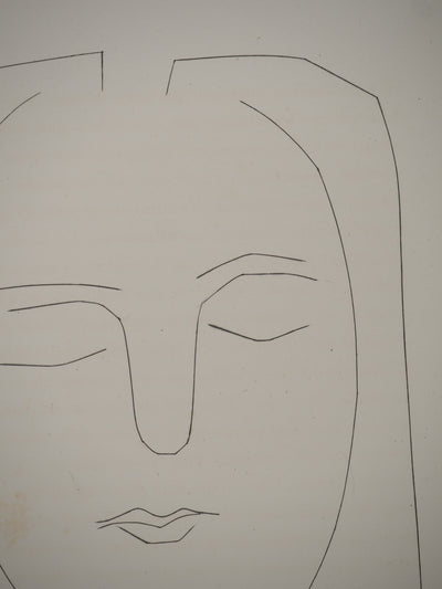 Pablo PICASSO : Carmen, la jeune dormeus, Gravure originale (photo de détail 6) - Crédit photo : Galerie Art.Paris