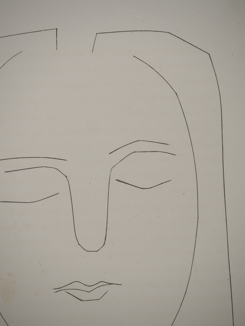 Pablo PICASSO : Carmen, la jeune dormeus, Gravure originale (photo de détail 6) - Crédit photo : Galerie Art.Paris