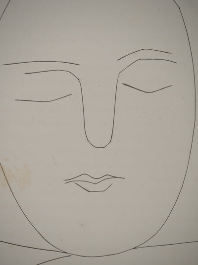 Pablo PICASSO : Carmen, la jeune dormeus, Gravure originale (photo de détail 7) - Crédit photo : Galerie Art.Paris
