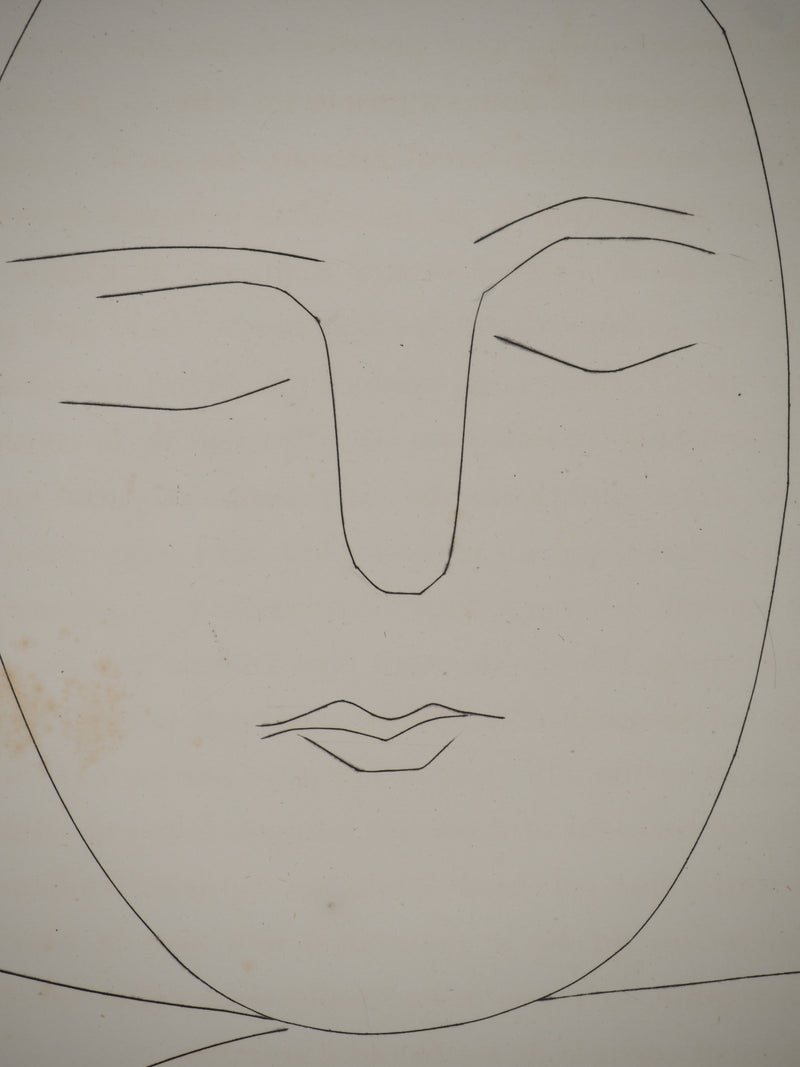 Pablo PICASSO : Carmen, la jeune dormeus, Gravure originale (photo de détail 7) - Crédit photo : Galerie Art.Paris