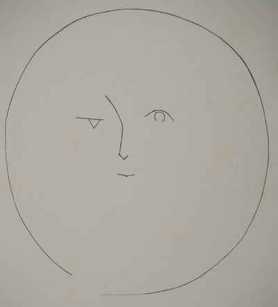 Pablo PICASSO : Carmen, le visage de la lun, Gravure originale (photo de détail 3) - Crédit photo : Galerie Art.Paris