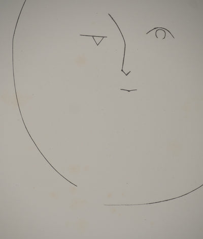 Pablo PICASSO : Carmen, le visage de la lun, Gravure originale (photo de détail 4) - Crédit photo : Galerie Art.Paris
