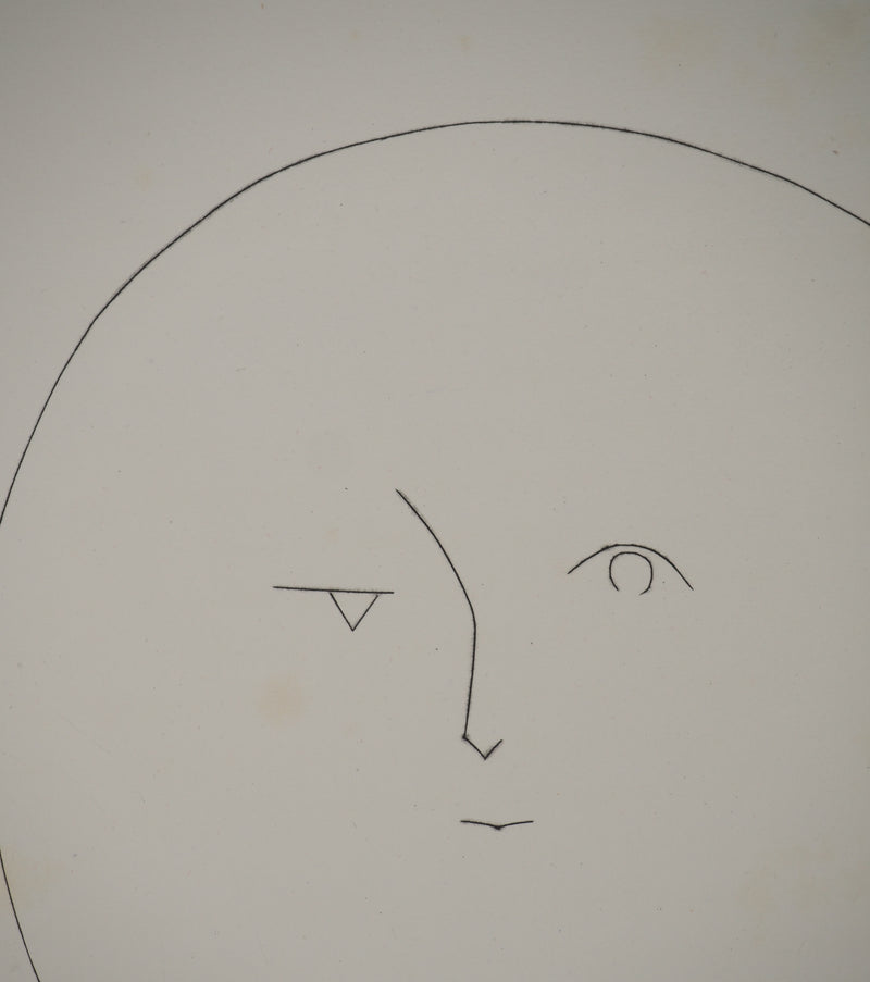 Pablo PICASSO : Carmen, le visage de la lun, Gravure originale (photo de détail 5) - Crédit photo : Galerie Art.Paris
