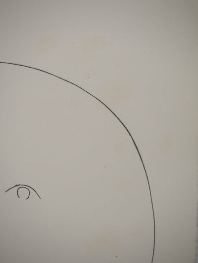 Pablo PICASSO : Carmen, le visage de la lun, Gravure originale (photo de détail 6) - Crédit photo : Galerie Art.Paris