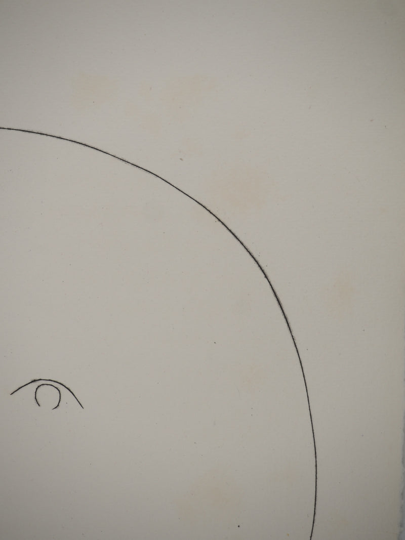 Pablo PICASSO : Carmen, le visage de la lun, Gravure originale (photo de détail 6) - Crédit photo : Galerie Art.Paris