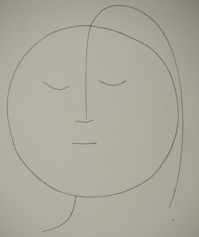 Pablo PICASSO : Carmen, femme-lun, Gravure originale (photo de détail 3) - Crédit photo : Galerie Art.Paris
