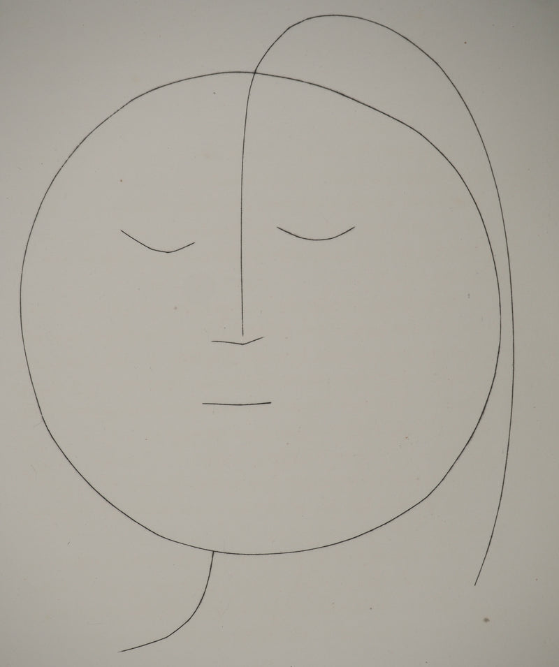 Pablo PICASSO : Carmen, femme-lun, Gravure originale (photo de détail 3) - Crédit photo : Galerie Art.Paris