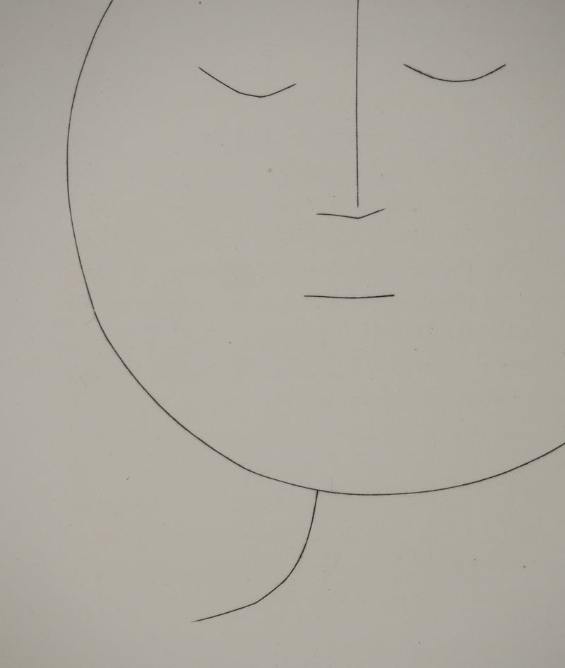 Pablo PICASSO : Carmen, femme-lun, Gravure originale (photo de détail 4) - Crédit photo : Galerie Art.Paris