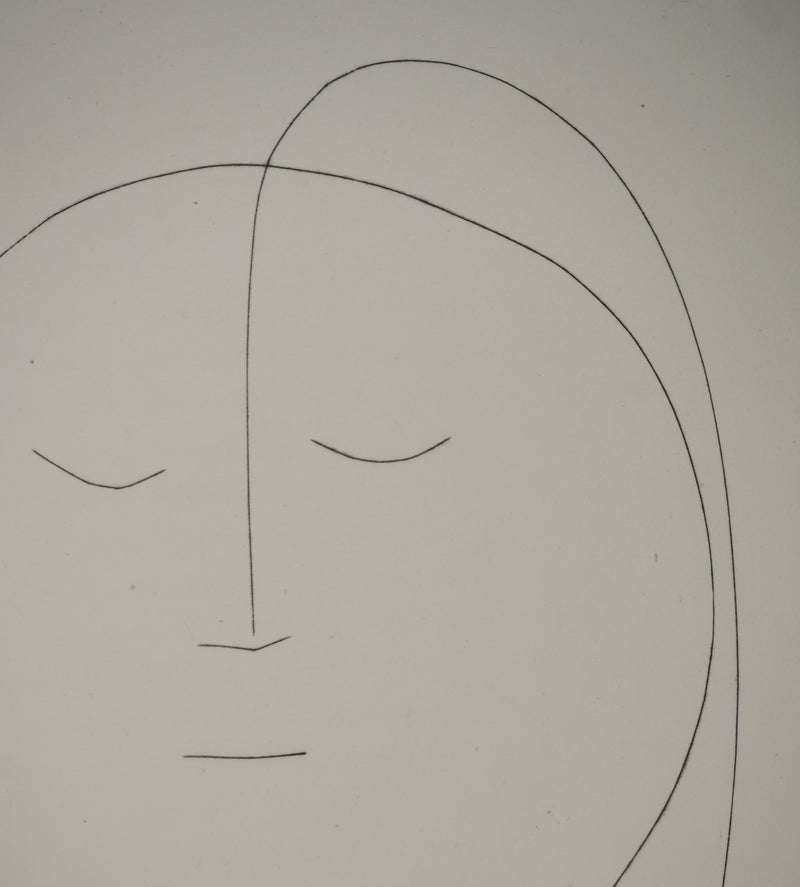 Pablo PICASSO : Carmen, femme-lun, Gravure originale (photo de détail 5) - Crédit photo : Galerie Art.Paris