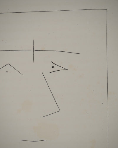 Pablo PICASSO : Carmen, l'homme en carr, Gravure originale (photo de détail 6) - Crédit photo : Galerie Art.Paris