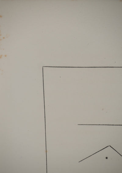 Pablo PICASSO : Carmen, l'homme en carr, Gravure originale (photo de détail 8) - Crédit photo : Galerie Art.Paris