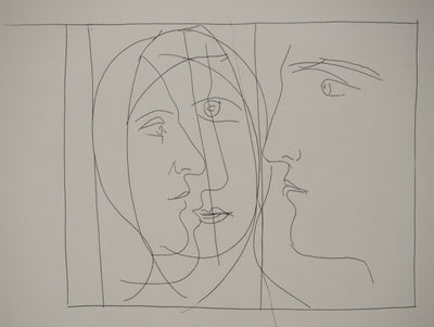 Pablo PICASSO : Métamorphoses d'Ovide, Tête, Gravure originale (photo de détail 4) - Crédit photo : Galerie Art.Paris