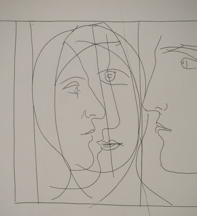 Pablo PICASSO : Métamorphoses d'Ovide, Tête, Gravure originale (photo de détail 6) - Crédit photo : Galerie Art.Paris