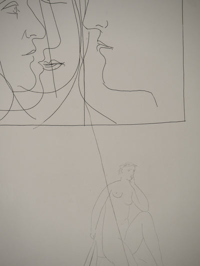 Pablo PICASSO : Métamorphoses d'Ovide, Tête, Gravure originale (photo de détail 7) - Crédit photo : Galerie Art.Paris