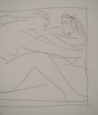 Pablo PICASSO : Métamorphoses d'Ovide, Deux femmes nue, Gravure originale (photo de détail 5) - Crédit photo : Galerie Art.Paris