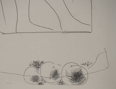 Pablo PICASSO : Métamorphoses d'Ovide, Numa suit les cours de Pythagor, Gravure originale (photo de détail 8) - Crédit photo : Galerie Art.Paris