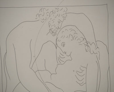 Pablo PICASSO : Métamorphoses d'Ovide, Amours de Jupiter et de Sémél, Gravure originale (photo de détail 6) - Crédit photo : Galerie Art.Paris