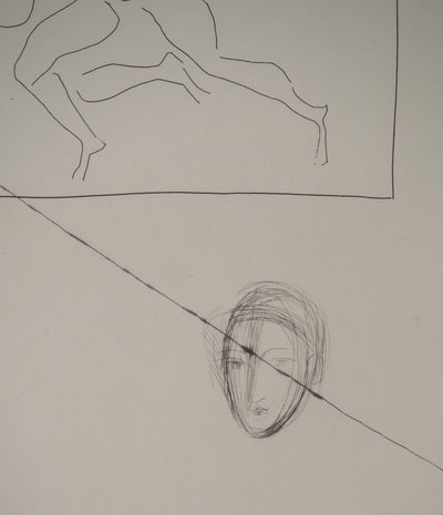 Pablo PICASSO : Métamorphoses d'Ovide, Quatre femmes en fuit, Gravure originale (photo de détail 6) - Crédit photo : Galerie Art.Paris