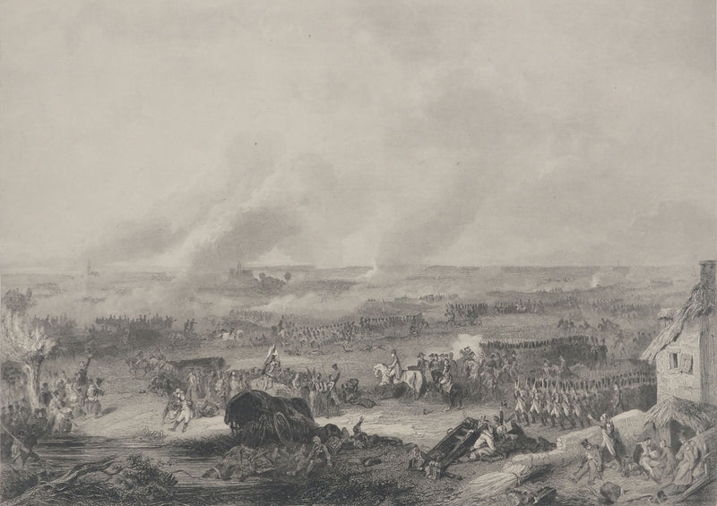 Joseph BEAUME : Napoléon : Bataille de Lutzen, Gravure originale (photo de détail 3) - Crédit photo : Galerie Art.Paris
